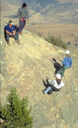 Abseiling